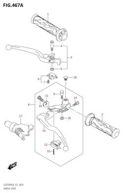 467A - HANDLE LEVER