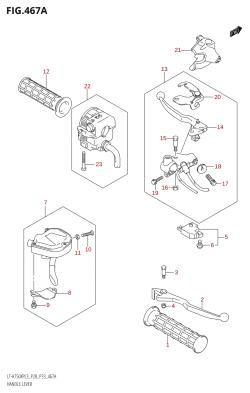 467A - HANDLE LEVER