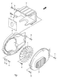 011 - COOLING FAN (MODEL AY50)