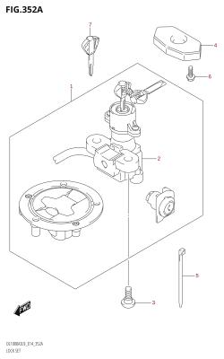 352A - LOCK SET