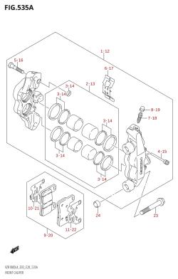 535A - FRONT CALIPER