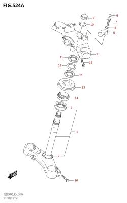 524A - STEERING STEM