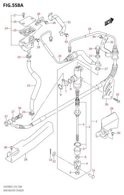 558A - REAR MASTER CYLINDER