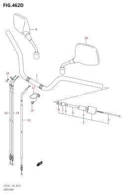 462D - HANDLEBAR (DL650A:L1:E02)