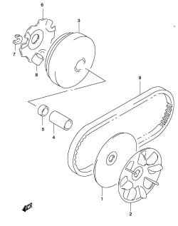 12E - TRANSMISSION (1) (MODEL AY50 K3 /​ K4)