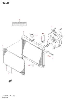 021 - RADIATOR (LT-A500XZL3 P17)