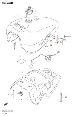 420F - FUEL TANK ((VZR1800Z,VZR1800ZUF):L0)