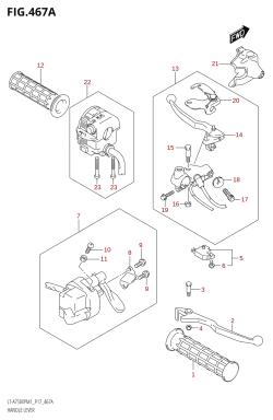 467A - HANDLE LEVER