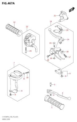 467A - HANDLE LEVER