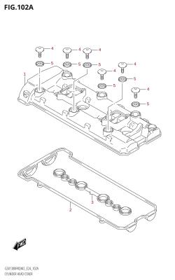 102A - CYLINDER HEAD COVER