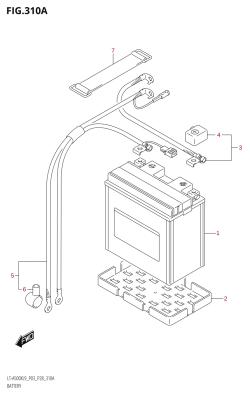 310A - BATTERY (LT-A500X:L9:P03)