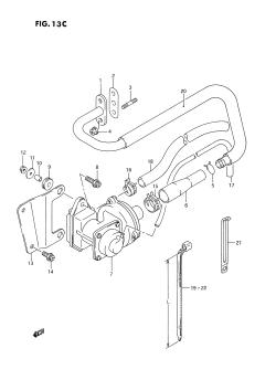 13C - SECOND AIR (DR350SHN /​ SHP E18)