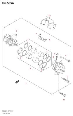 535A - FRONT CALIPER