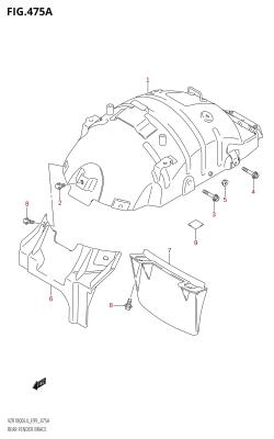 475A - REAR FENDER BRACE