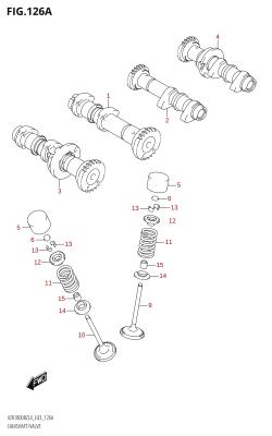 126A - CAMSHAFT /​ VALVE