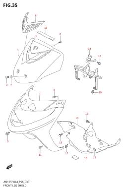 035 - FRONT LEG SHIELD