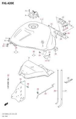 420E - FUEL TANK (GSX1300RZ:K7)