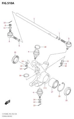 510A - STEERING KNUCKLE