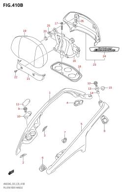 410B - PILLION RIDER HANDLE (AN650A)