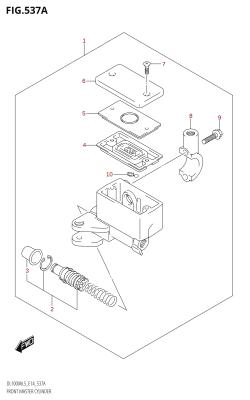 537A - FRONT MASTER CYLINDER
