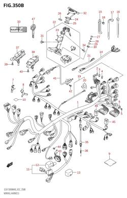 350B - WIRING HARNESS (GSX1300BKA,GSX1300BKAU2,GSX1300BKAUF)