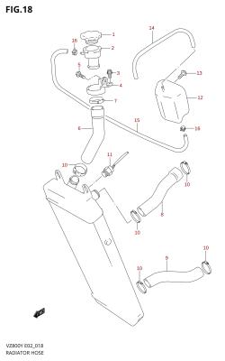 018 - RADIATOR HOSE