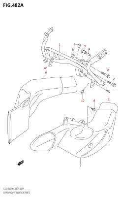 482A - COWLING INSTALLATION PARTS