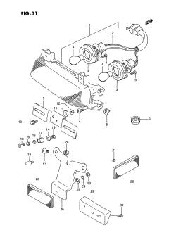 031 - TAIL LAMP (MODEL N /​ P)