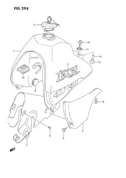 29E - FUEL TANK (MODEL R)