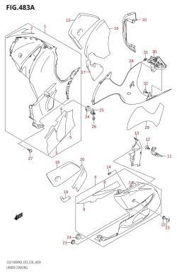 483A - UNDER COWLING (K8)