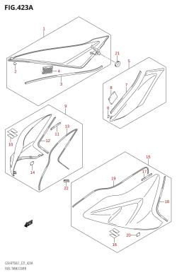 423A - FUEL TANK COVER