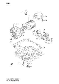 007 - OIL FILTER - OIL PUMP