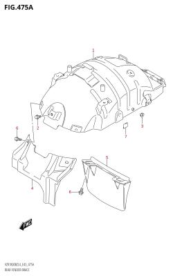 475A - REAR FENDER BRACE