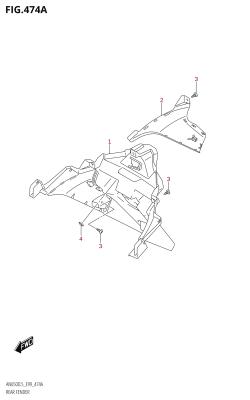 474A - REAR FENDER