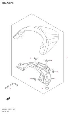 507B - SEAT TAIL BOX (VZR1800:L3:E28)