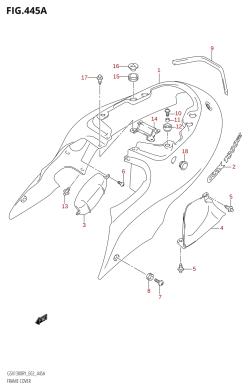 445A - FRAME COVER (X)