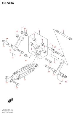 543A - REAR CUSHION LEVER (VZR1800:L5:E99)