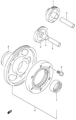 006 - STARTER CLUTCH