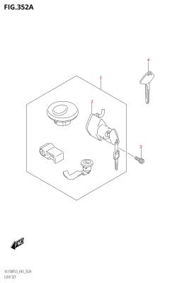 352A - LOCK SET