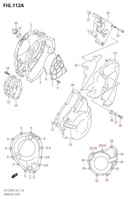 112A - CRANKCASE COVER (K7,K8,K9)