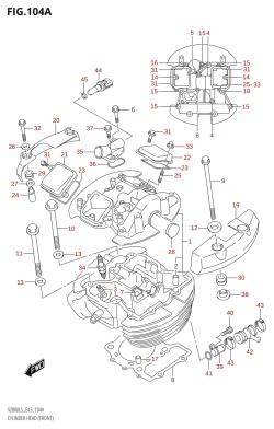 104A - CYLINDER HEAD (FRONT)