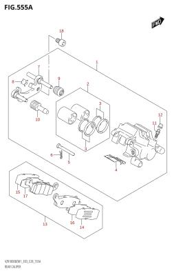 555A - REAR CALIPER