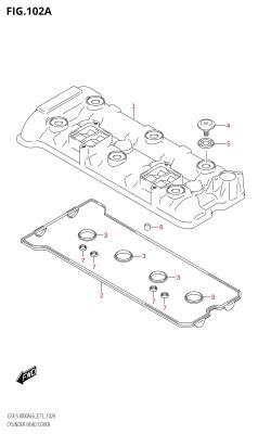 102A - CYLINDER HEAD COVER