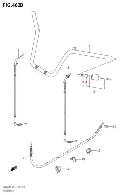 462B - HANDLEBAR (K9,L0)