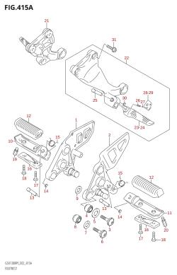 415A - FOOTREST