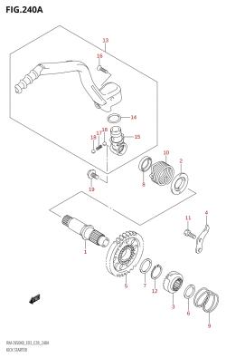 240A - KICK STARTER (RM-Z450:(K8,K9))