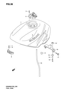 036 - FUEL TANK (MODEL K3)