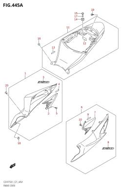 445A - FRAME COVER