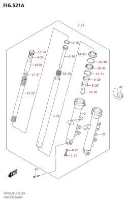 521A - FRONT FORK DAMPER