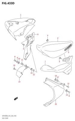 433D - SIDE COVER ((VZR1800,VZR1800N):K9)